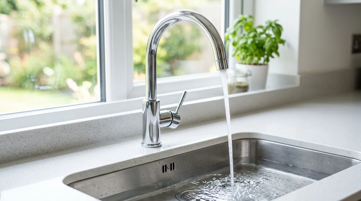 Local Plumbing Master Pros same day plumber fixing a faucet in Bentley, OK